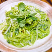Shrimp and Spinach Spaghetti