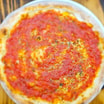 Garlic Pizza Bread and Tomato